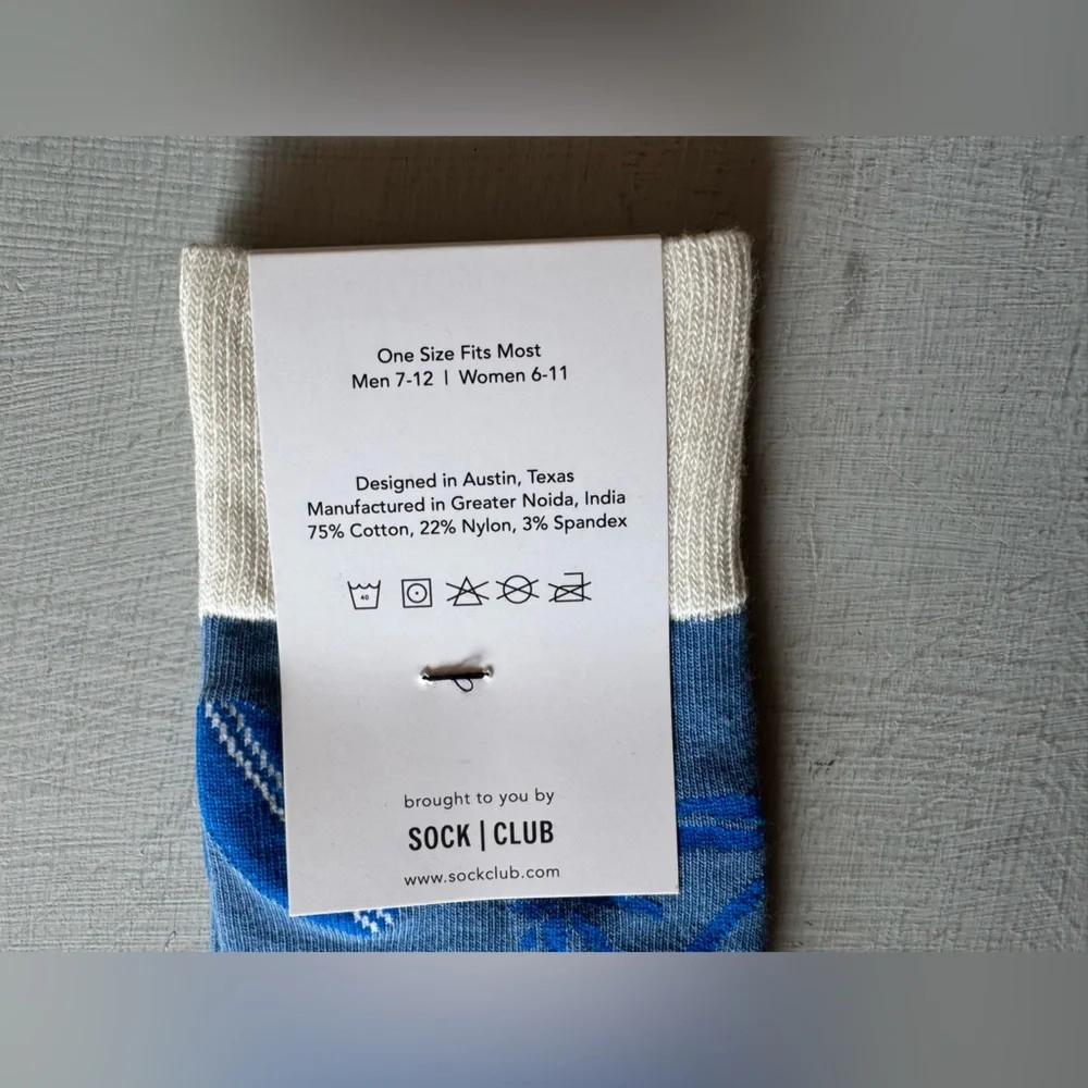 NWT Poshfest San Diego Personalized Socks